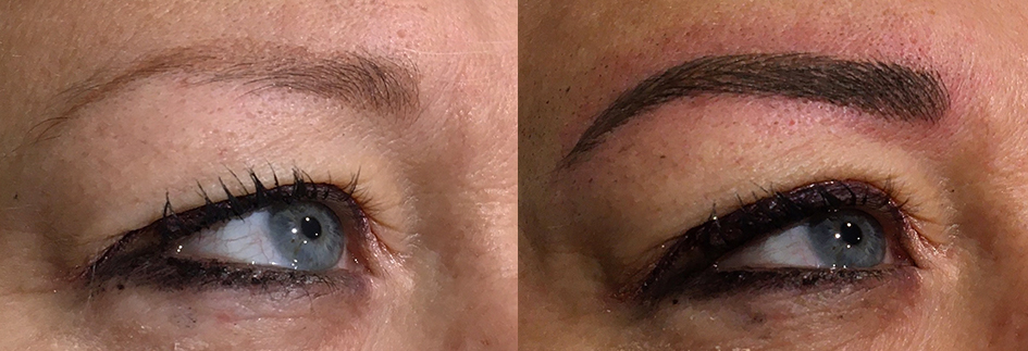 Sourcils semi-permanents ou Microblading, restructurer un sourcil de façon très naturelle.