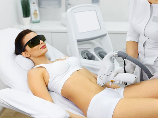 Epilation à la lumière pulsée
